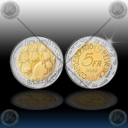 ŠVICA 5 Frankov 2000 "Basel"